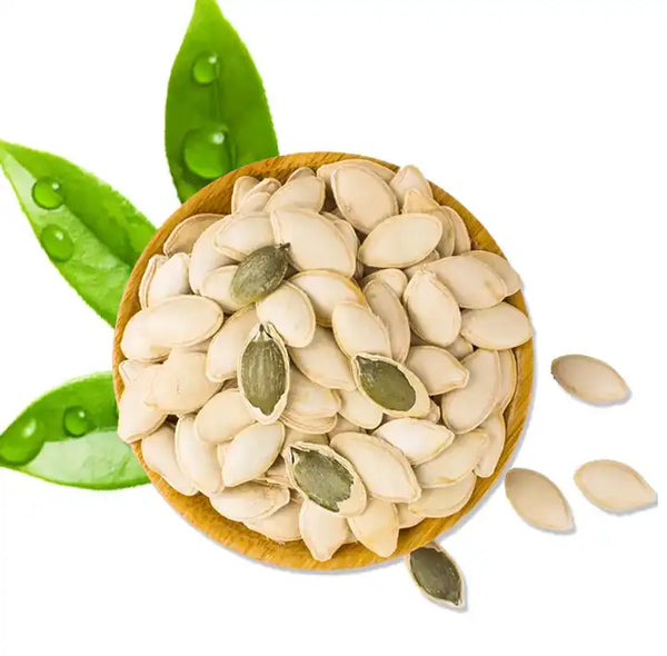 Pumpkin Seeds, Raw In shell Snow white, Oil Free, Healthy Snack, Crunchy, Delicious,  Resealable pouch bag by Presto Sales 