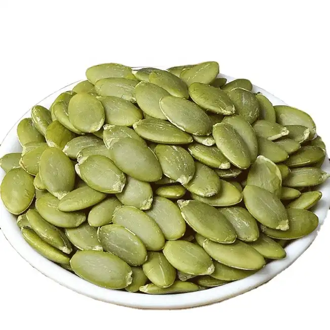 Fresh Snow White Pumpkin Seeds High Quality Snacks Dried Food Shine Skin Pumpkin Seeds