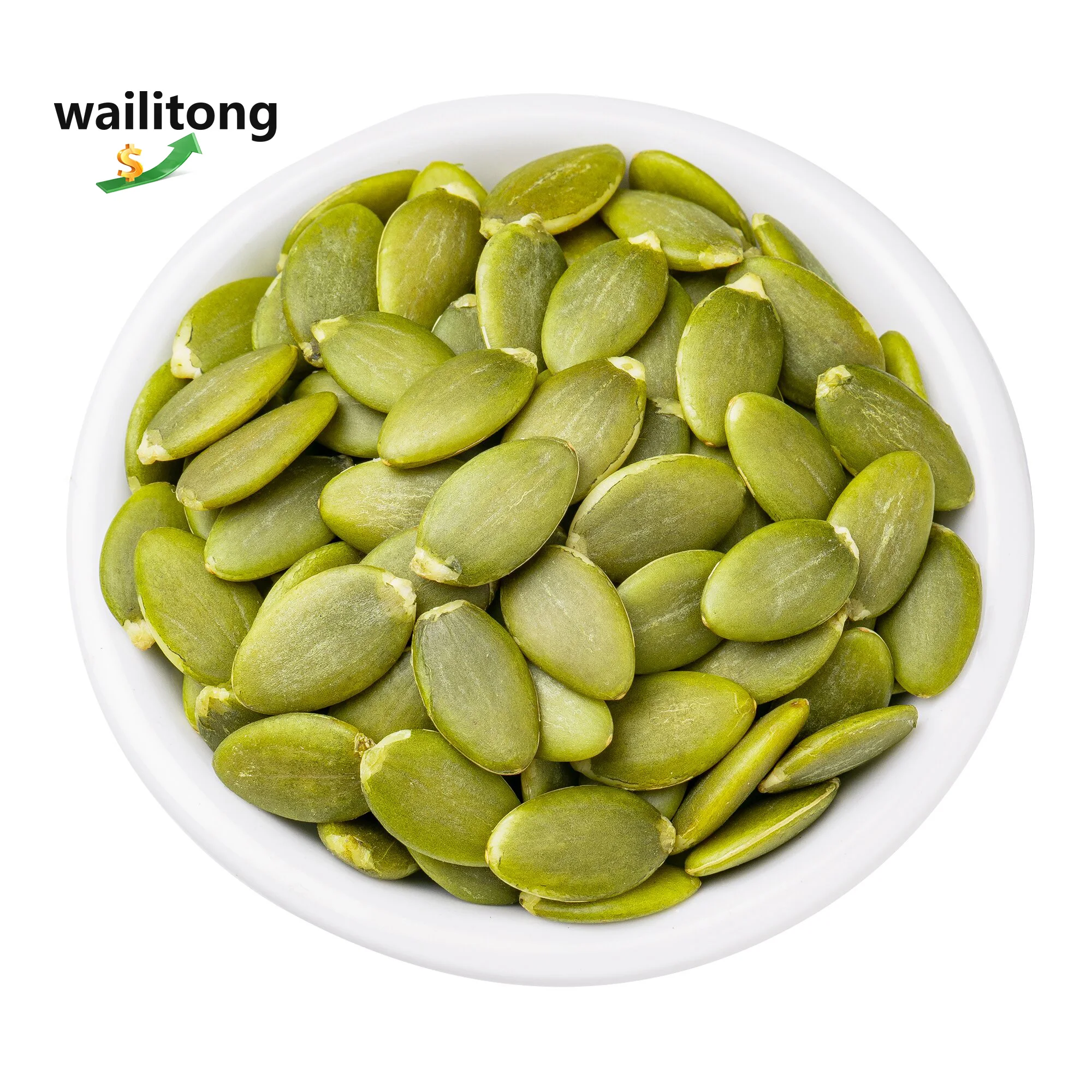 Fresh Snow White Pumpkin Seeds High Quality Snacks Dried Food Shine Skin Pumpkin Seeds